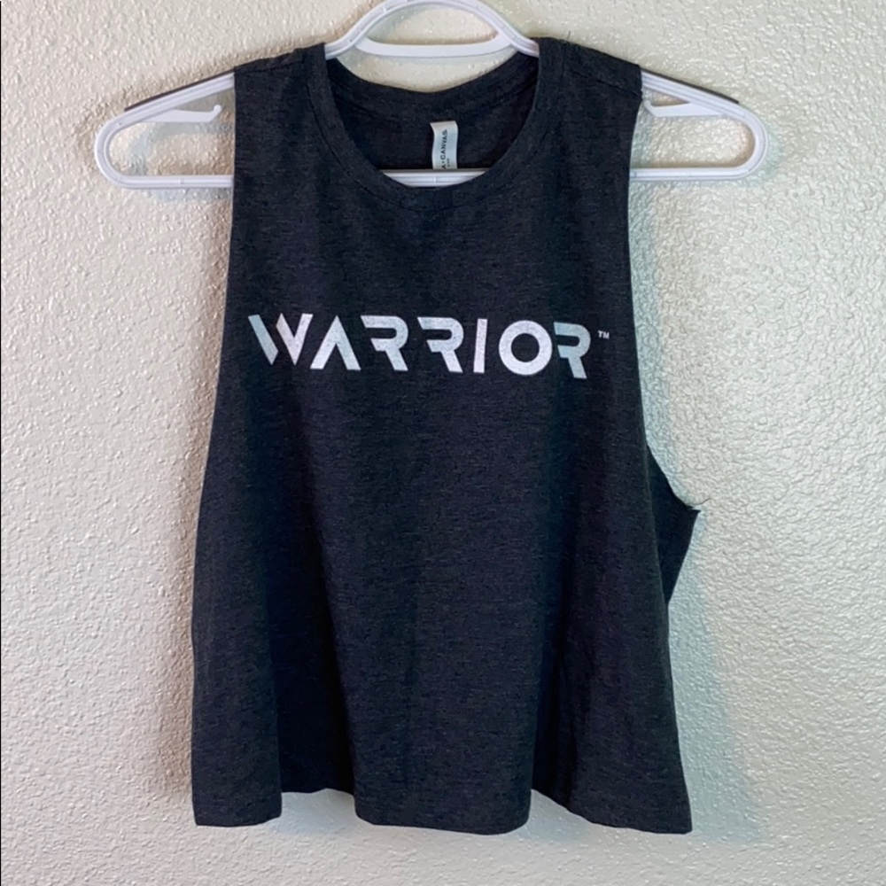 NEVER worn Warrior Flask Crop Top in size Medium